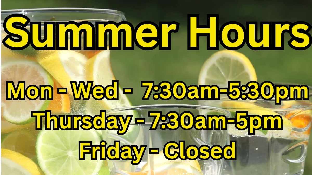 Summer Hours
